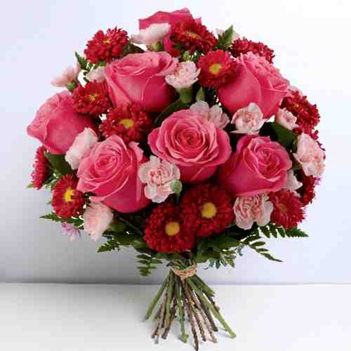 Joyful Flower Bouquet-Send Flowers For Birthday In Usa