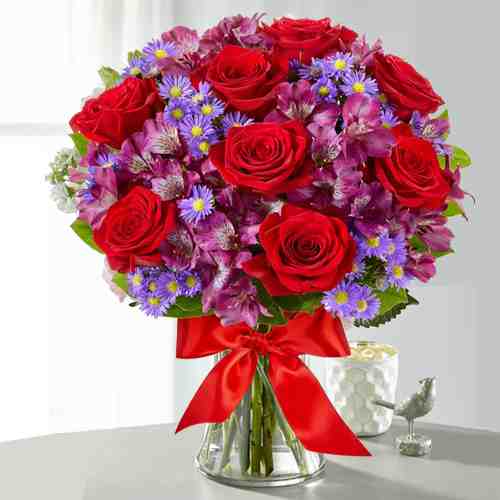 - Send A Bouquet Of Flowers To Her | Bright Beauty Bouquet
