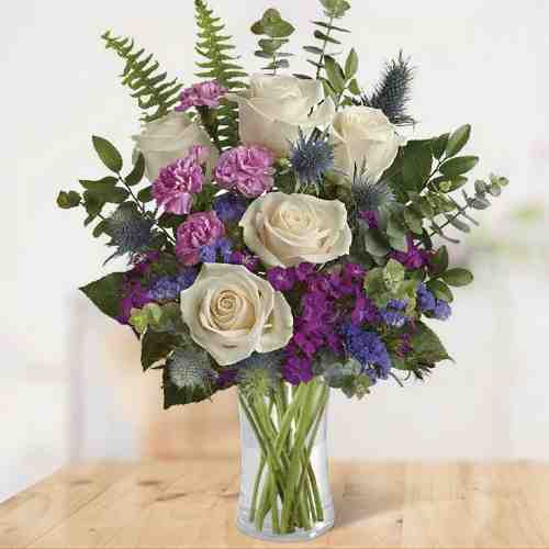 Natural Beauty Arrangement-Flowers To Friend