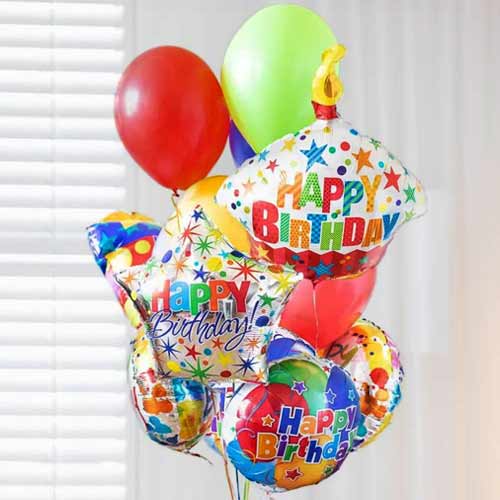 Birthday Balloon Bouquet-Deliver Birthday Balloons