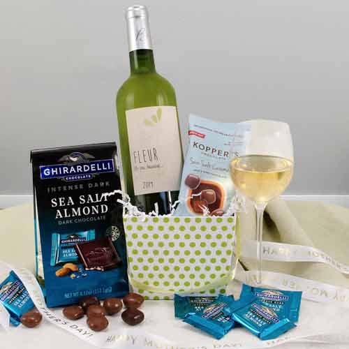 - Mother's Day Gifts For Mother-in-Law | White Bordeaux Wine N Chocolate