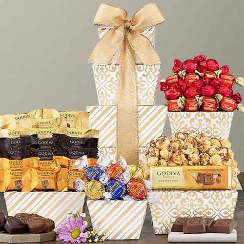 - Send Chocolate Gifts For Mother’s Day | Chocolate Gift Tower For Mom