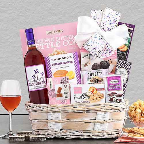 - Send Wine Gift Baskets For Mother’s Day | Windwhistle Red Moscato Surprise
