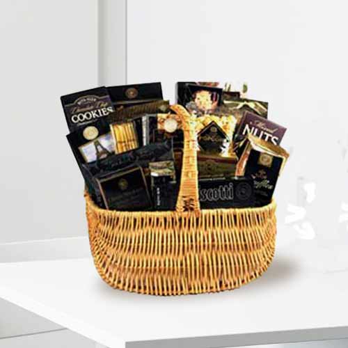 Basket Of Best Gourmet-Anniversary Baskets For Husband