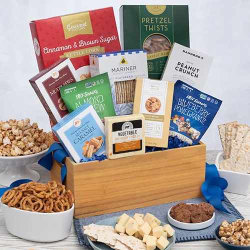 Ultimate Snacks Basket -Sweet and Savory Gift Basket