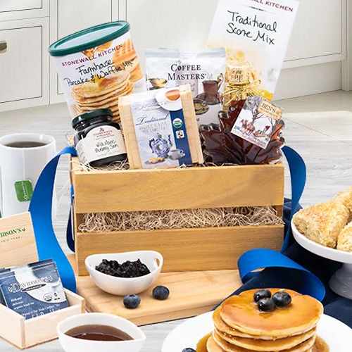 Easy-Made Breakfast Basket-A Traditional Breakfast Hamper