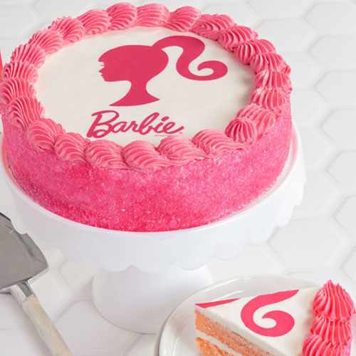 Cute Barbie Cake-Birthday Cakes For Kids