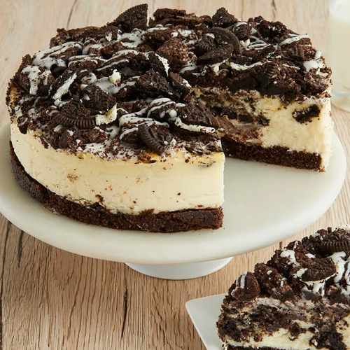 Creamy Cheesecake With Cookies-Send Cake To America